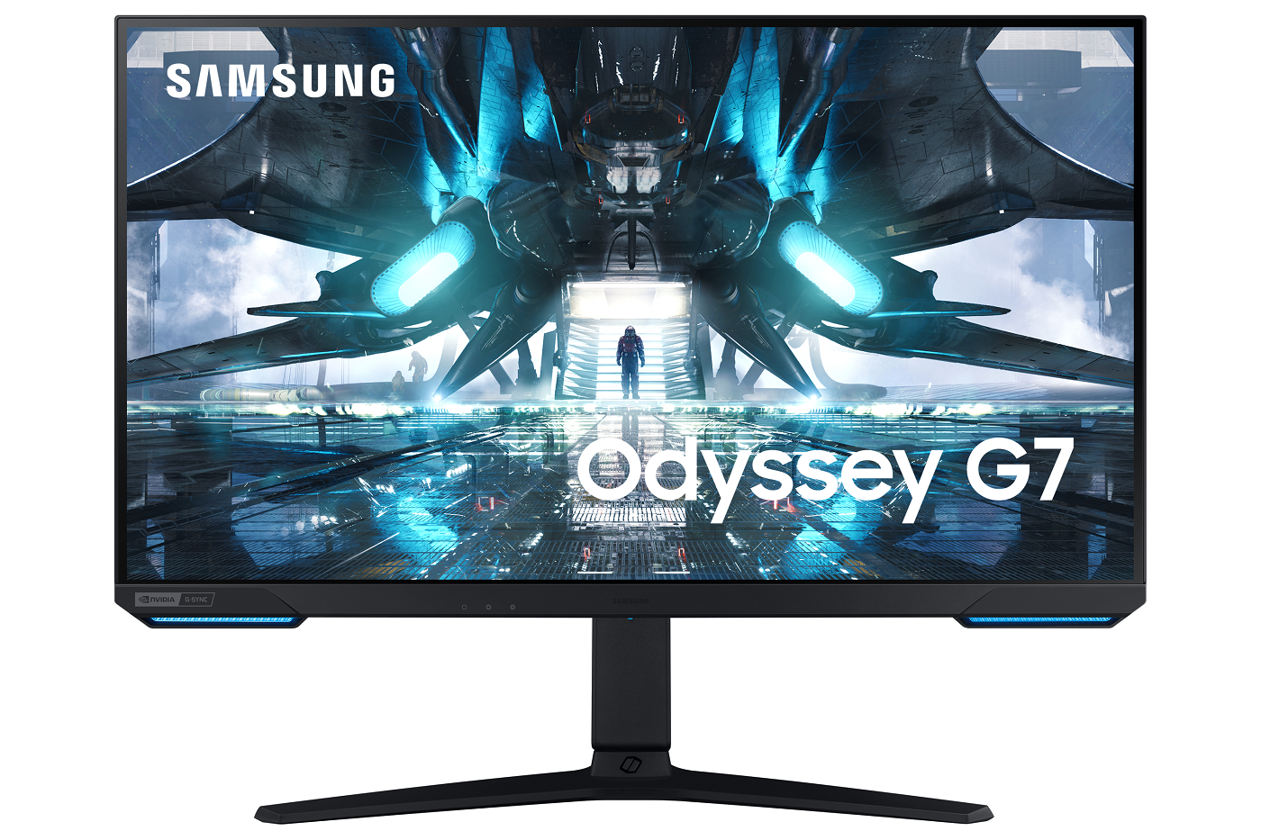 SAMSUNG LS28AG700NUXUF Odyssey G7 28” 1ms 144Hz Freesync, G-Sync HDR400 (HAS + Pivot) IPS UHD Oyun Monitörü Siyah