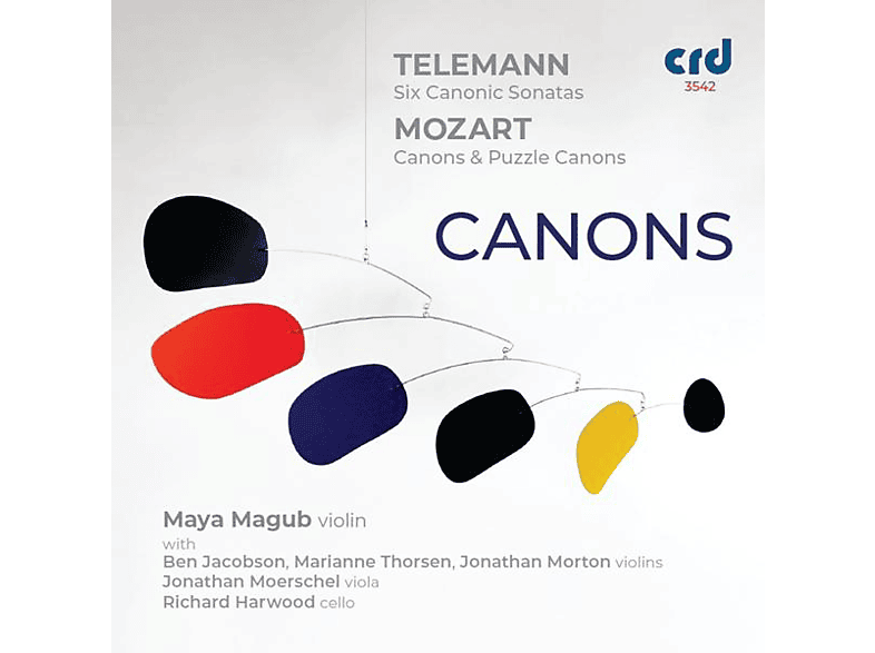 Maya Magub - TELEMANN And MOZART: CANONS - (CD)