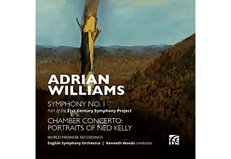 Kenneth/english Symphony Orchestra Woods - SYMPHONY NO. 1 And CHAMBER CONCERTO: PORTRAITS OF NE  - (CD)