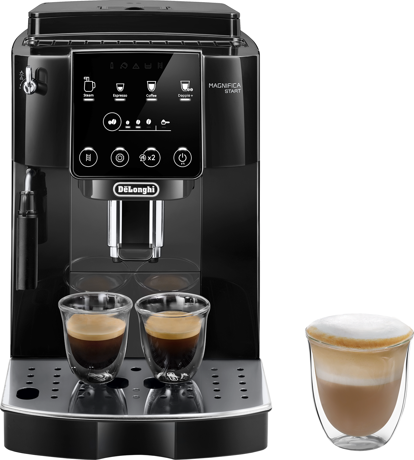 De Longhi Magnifica Start Ecam220.21.bg - Volautomatische Espressomachine Zwart Grijs