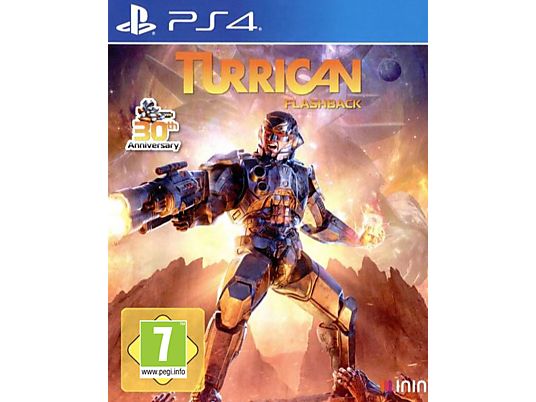 Turrican Flashback - PlayStation 4 - Tedesco