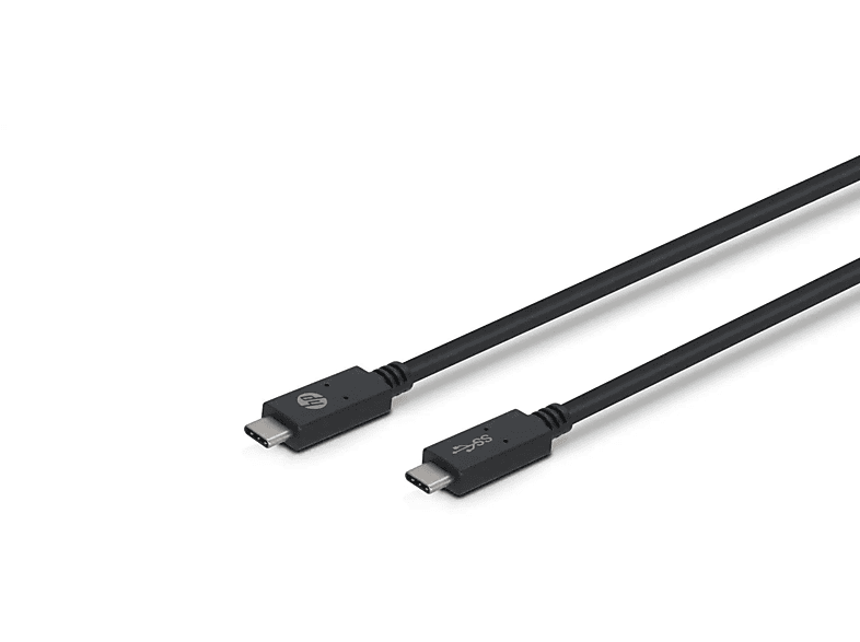 HP USB-C to USB-C 1.0m 60W Power Delivery Kablo Siyah_2