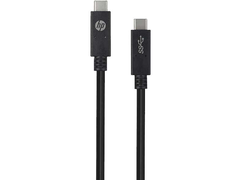 HP USB-C to USB-C 1.0m 60W Power Delivery Kablo Siyah_0