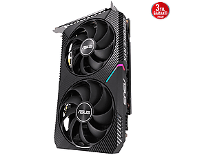 ASUS Dual RTX3050-O8G NVIDIA 8GB GDDR6 128BIT OC/RGB Ekran Kartı_1