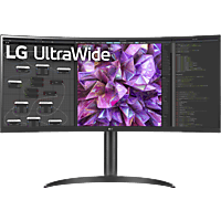 MediaMarkt LG 34WQ75C-B - 34 inch - 3440 x 1440 (UW Quad HD) - IPS-paneel - in hoogte verstelbaar aanbieding