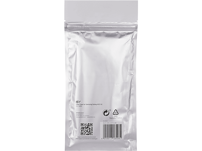 ISY ISC-5009, Backcover, Samsung, Galaxy A23 5G, Transparent