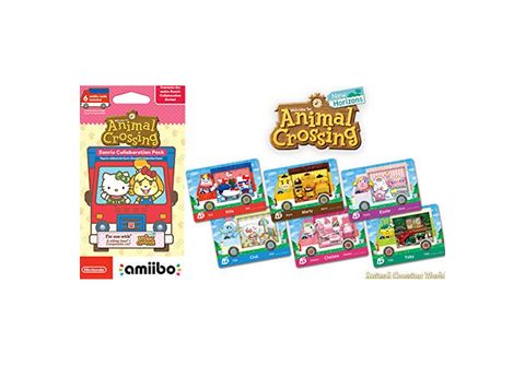 Pack 6 tarjetas  Nintendo Amiibo Animal Crossing