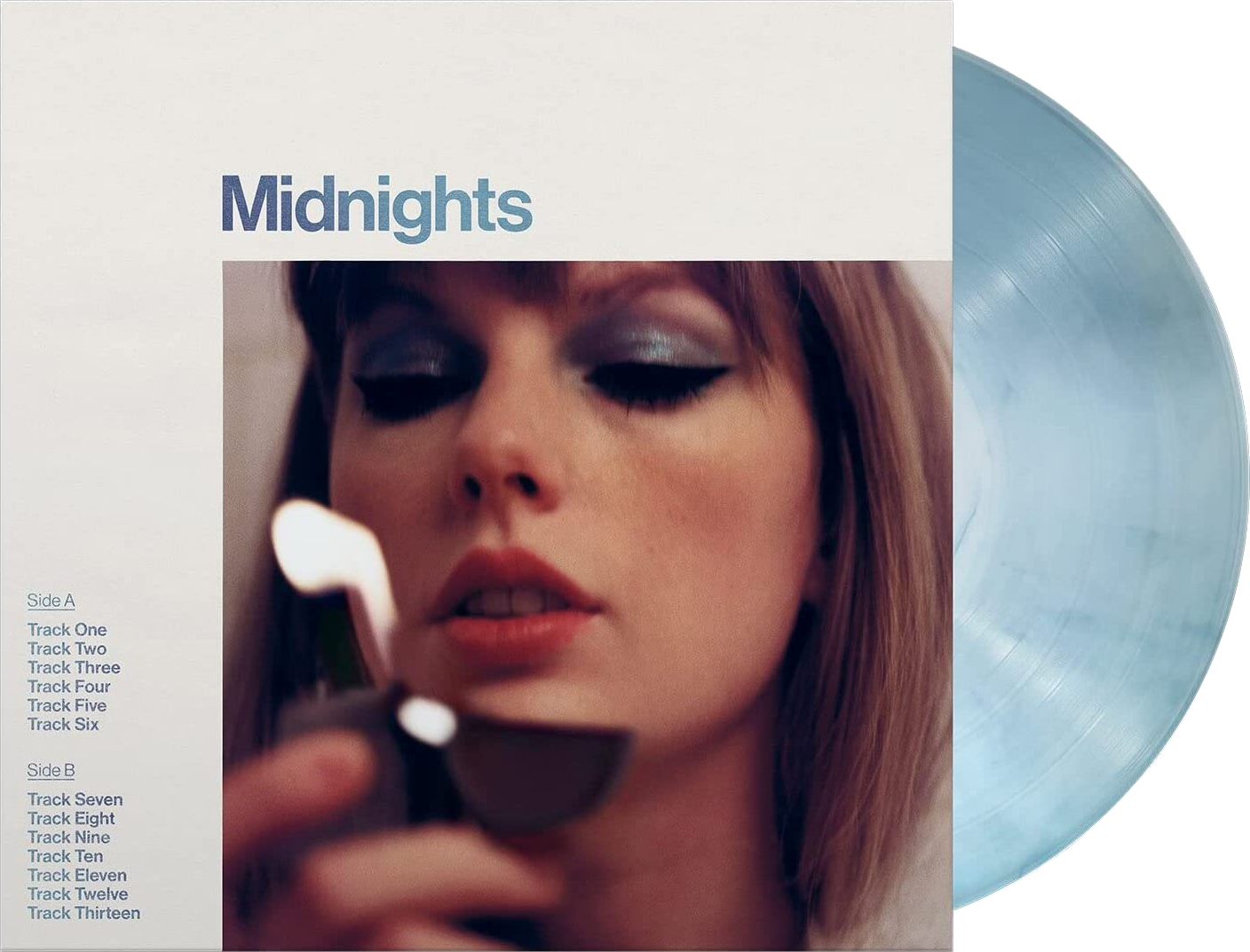 Taylor Swift - Midnights (Moonstone Blue Edition) (Vinyl LP (nagylemez))