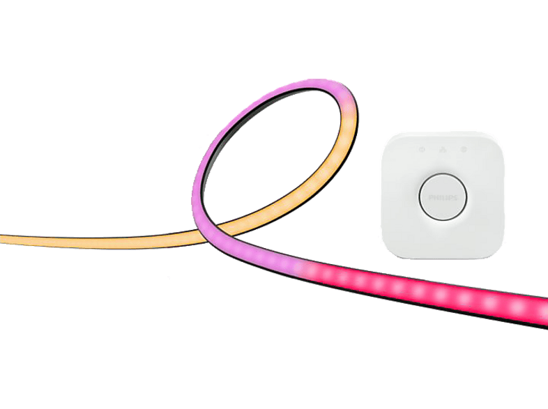 Philips Hue Play Gradient Lightstrip PC 24-27" with Hue Bridge