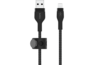 BELKIN Flex USB-A Lightning Kablo Siyah_0