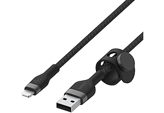 BELKIN Flex USB-A Lightning Kablo Siyah_1