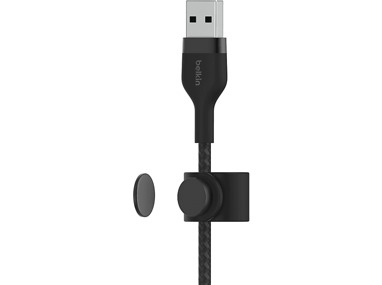 BELKIN Flex USB-A Lightning Kablo Siyah_2