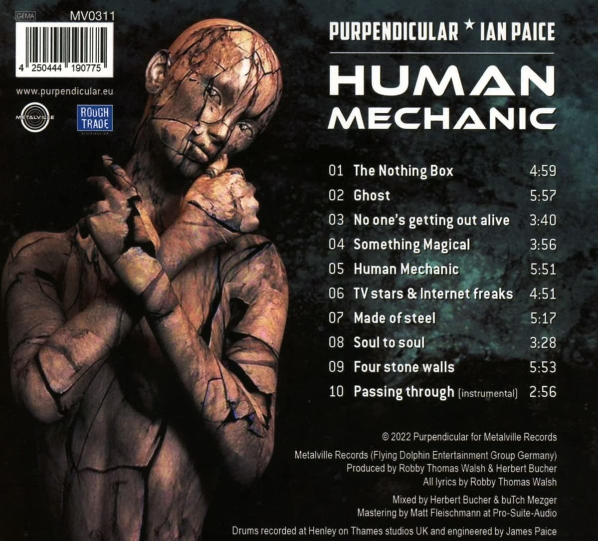 Purpen.Dicular - Human Mechanic (CD Digipak)  - (CD)