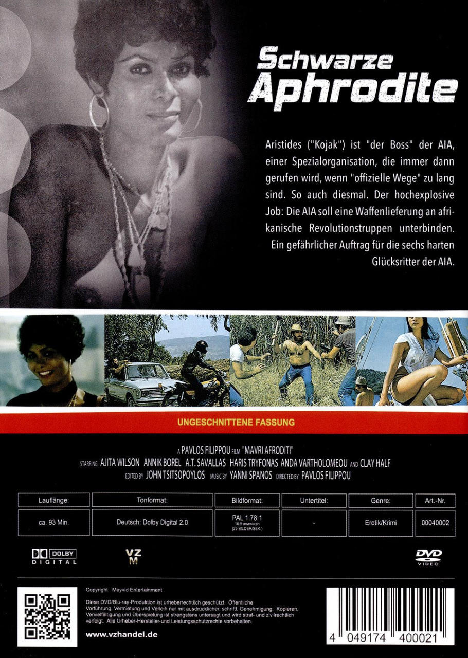 Schwarze Aphrodite DVD