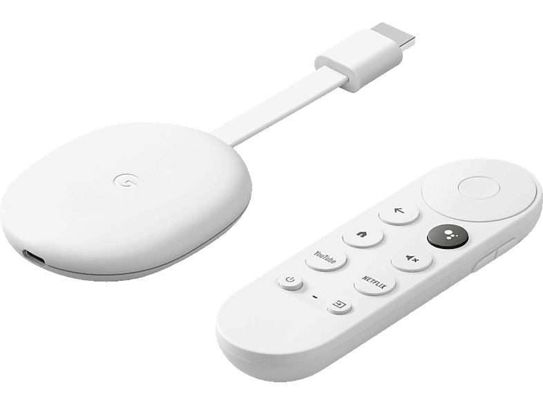 CHROMECAST GOOGLE GA03131-US TV SMART PLAYER CONTROL REMOTO WHITE -  SYSTEMarket