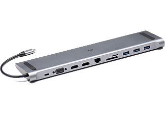 ISY IDO-1000 USB-C-Multiport-Dockingstation Med Power Delivery