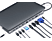ISY IDO-1000 USB-C-Multiport-Dockingstation Med Power Delivery