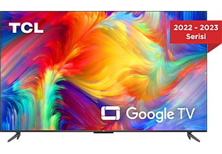 TCL 50P735 50 inç 126 Ekran uydu Alıcılı Smart 4K UHD LED Google TV Siyah