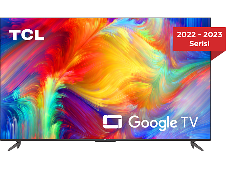 TCL 50P735 50 inç 126 Ekran uydu Alıcılı Smart 4K UHD LED Google TV Siyah