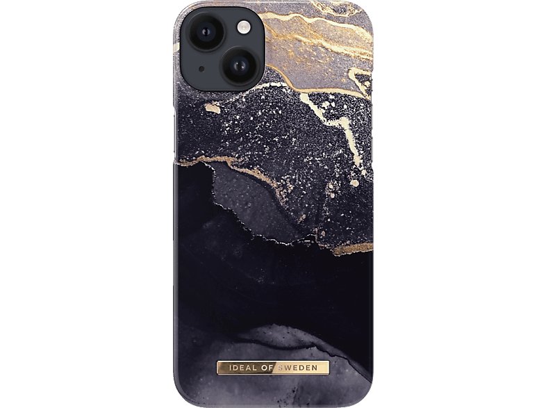 IDEAL OF SWEDEN Fashion 14 iPhone Case, Twilight Golden Plus, Marble Apple, Backcover