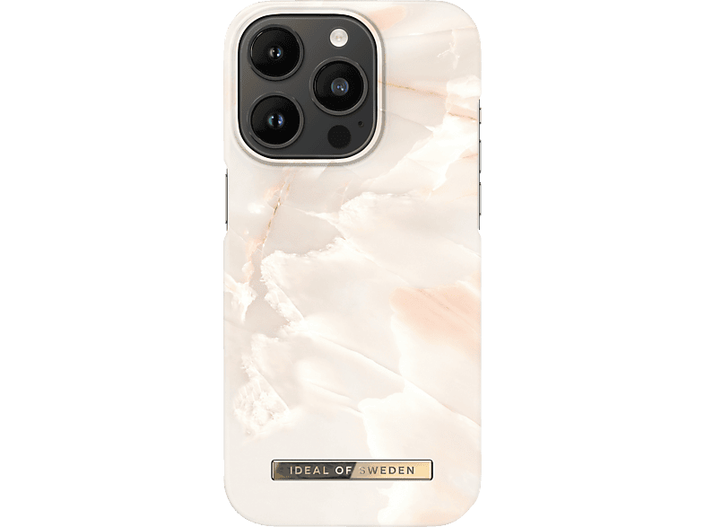 IDEAL OF Pro, Rose Peal Backcover, Case, Marble Apple, 14 iPhone Fashion SWEDEN