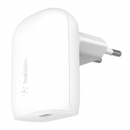 Belkin Boostcharge Power Delivery 30 Watt Usb-c Wall Charger Wit afbeelding