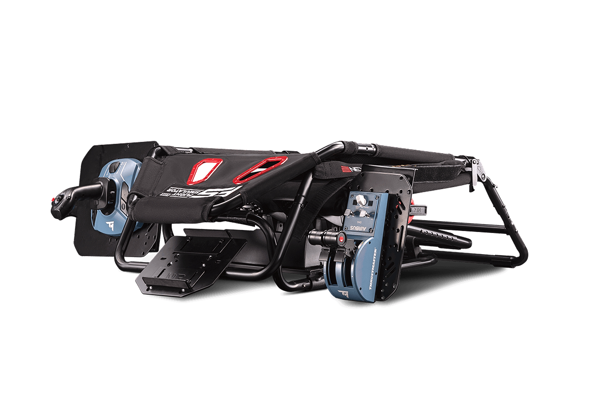 NEXT LEVEL RACING FLIGHT SIMULATOR LITE, Cockpit, Schwarz