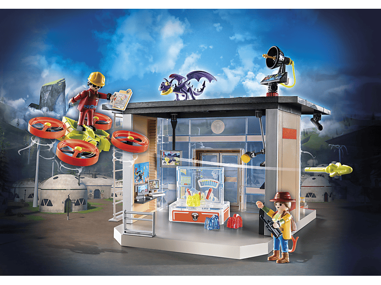Thumbnail - PLAYMOBIL 71084 Dragons: The Nine Realms - Icaris Lab Spielset, Mehrfarbig