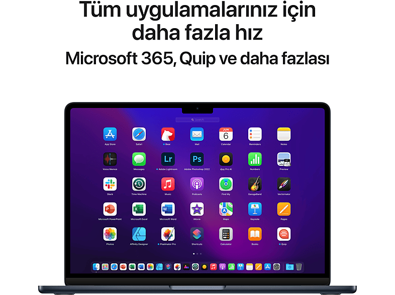 APPLE Z16000102/ Mac Air/ M2/ 16GB/ 256GB/ 13.6/ Gece Yarısı Mavisi_9