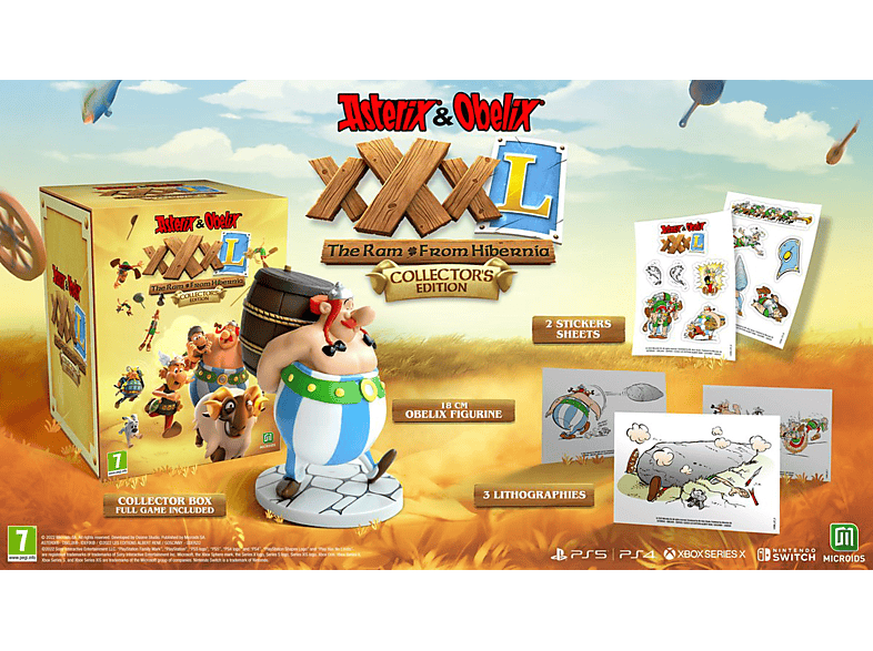 Asterix & Obelix Xxxl: The Ram From Hibernia (collector's Edition) Playstation 4