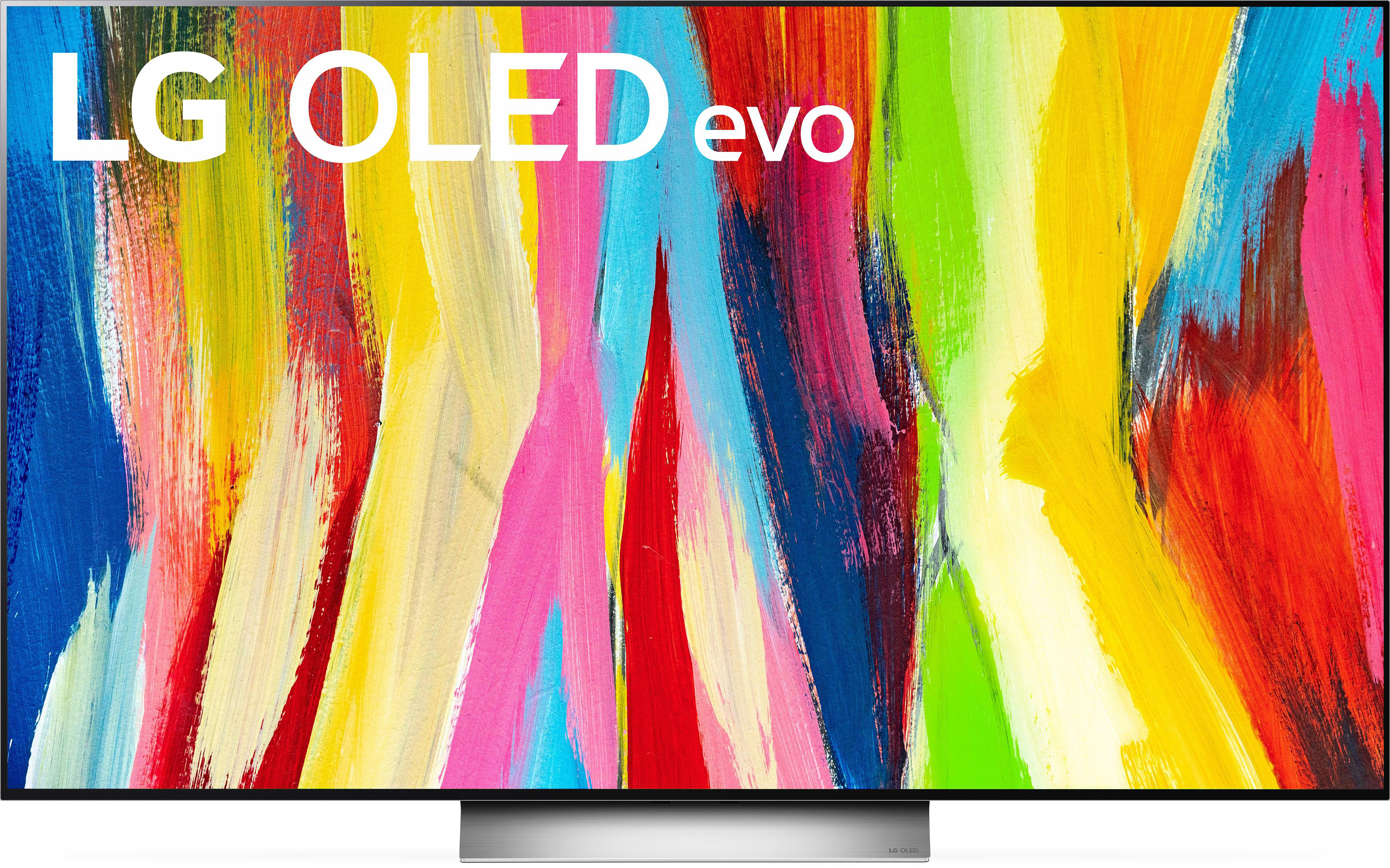 LG OLED55C22LB OLED evo TV (Flat, 55 Zoll / 139 cm, OLED 4K, SMART TV, webOS 22 mit LG ThinQ)