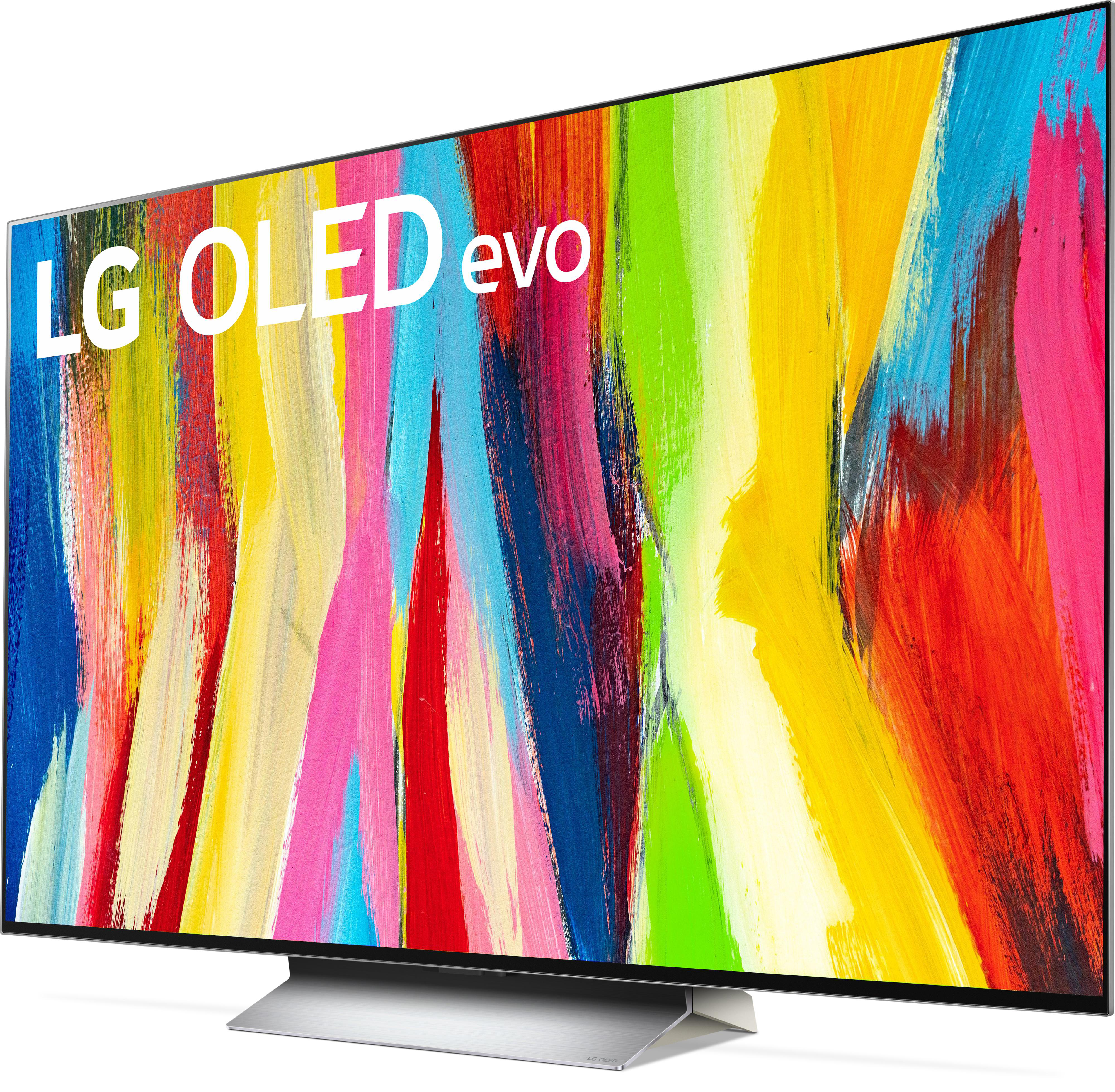 LG OLED55C22LB OLED evo TV (Flat, 55 Zoll / 139 cm, OLED 4K, SMART TV, webOS 22 mit LG ThinQ)