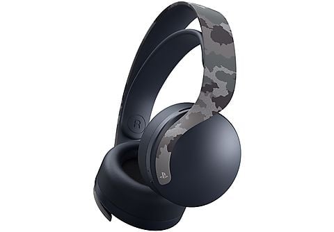 SONY PS5 Cuffie 3D Grey Camo CUFFIE WIRELESS, Grey Camo