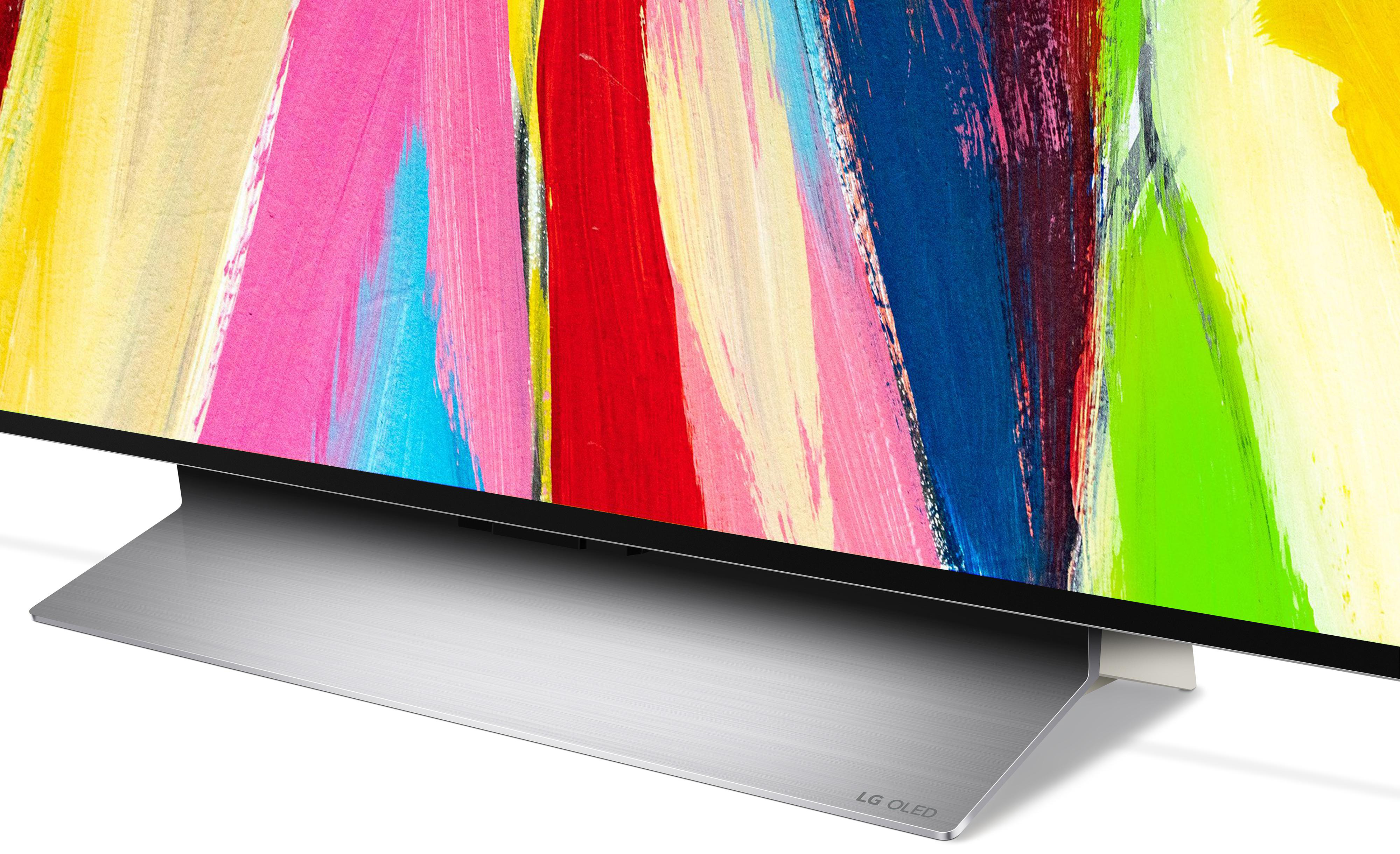 LG OLED77C22LB OLED TV (Flat, 77 Zoll / 195 cm, OLED 4K, SMART TV, webOS 22 mit LG ThinQ)