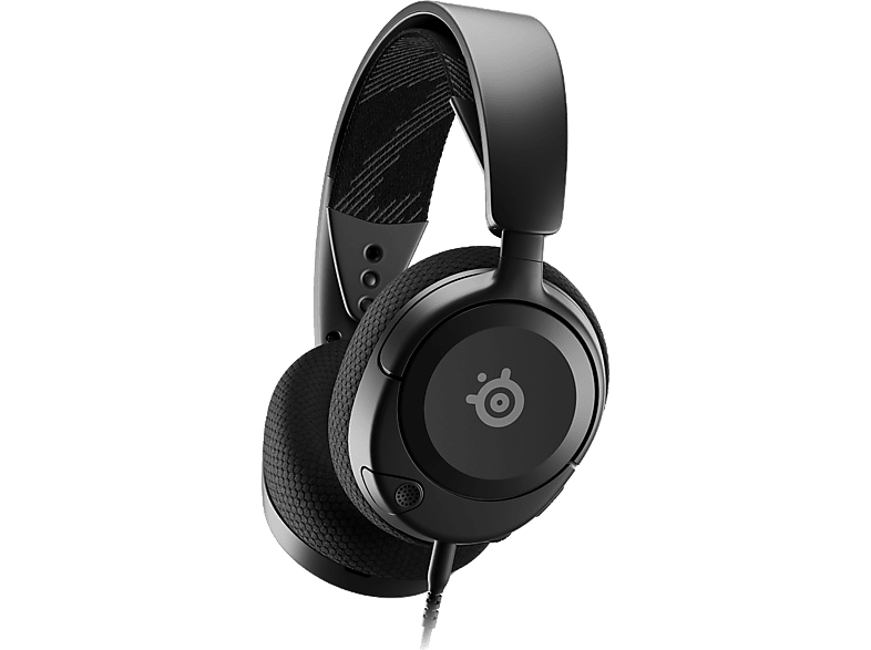 STEELSERIES Arctis Nova 1 Multi-System Kulak Üstü Oyuncu Kulaklığı Siyah