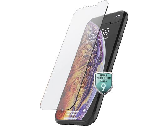 HAMA Premium Crystal Glass - Verre de protection (Convient pour le modèle: Apple iPhone X/Xs/11 Pro)