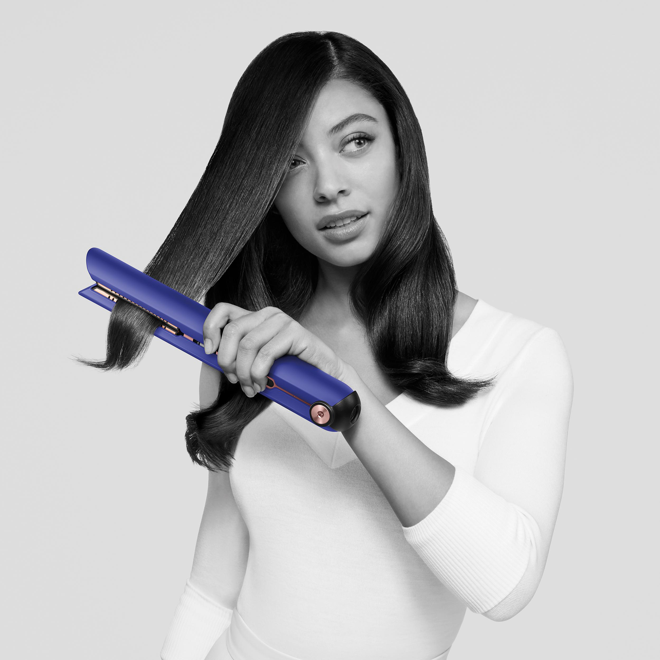 DYSON Corrale™ - Gifting Edition Violettblau/Rosé Haarglätter, Beschichtung: Kupfer-Mangan