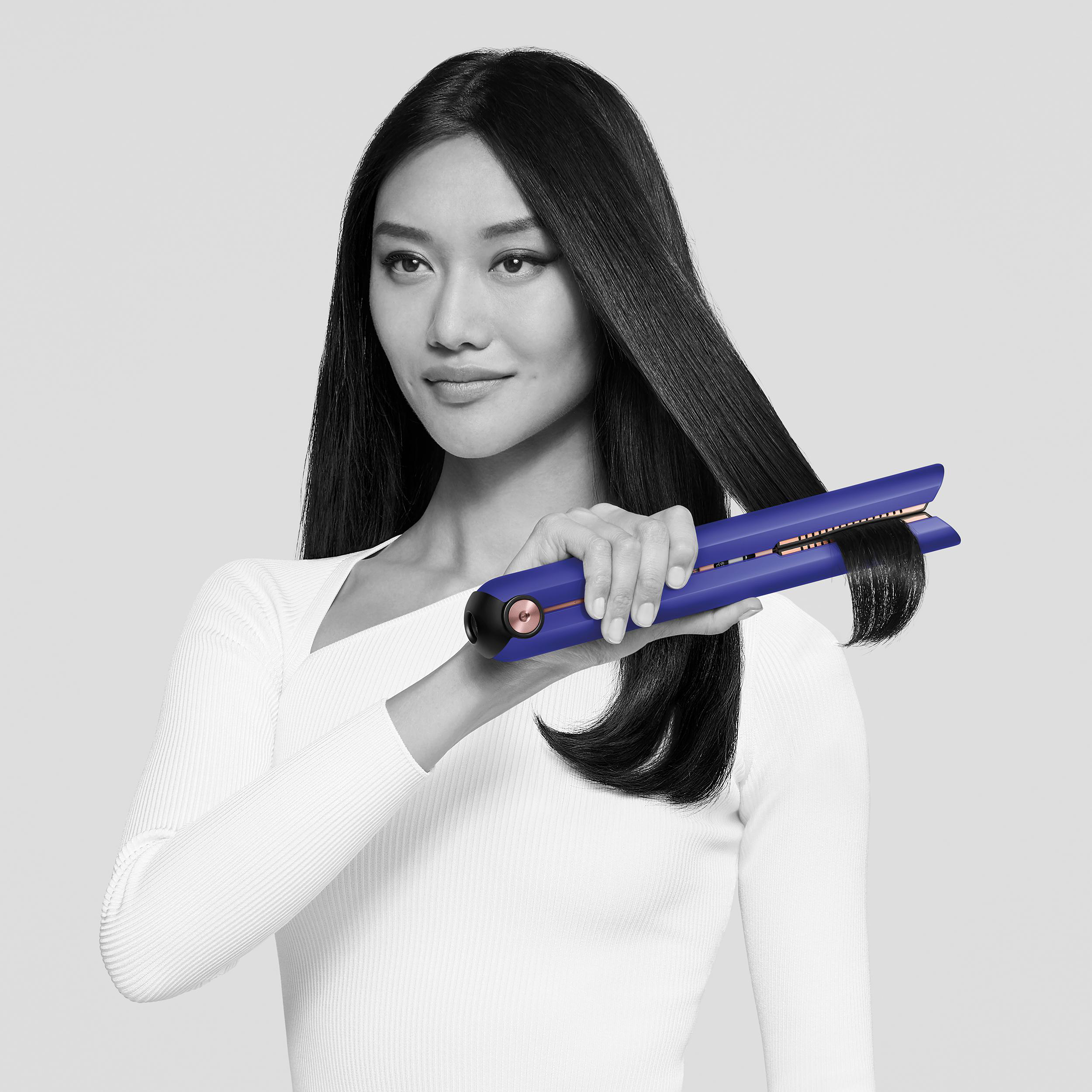 DYSON Corrale™ - Gifting Edition Violettblau/Rosé Haarglätter, Beschichtung: Kupfer-Mangan