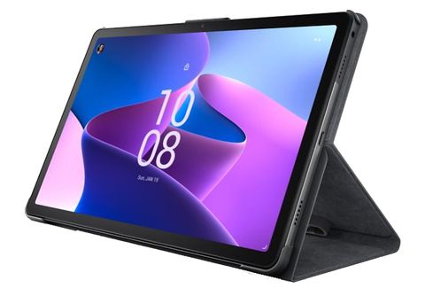 Funda + Teclado SilverHT Wave Negro para tablet Lenovo M10 Plus 3ª Gen -  Funda con teclado