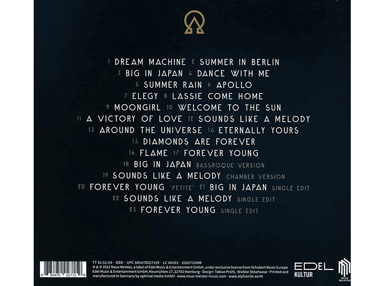 Thumbnail - Alphaville - Eternally Yours (CD)