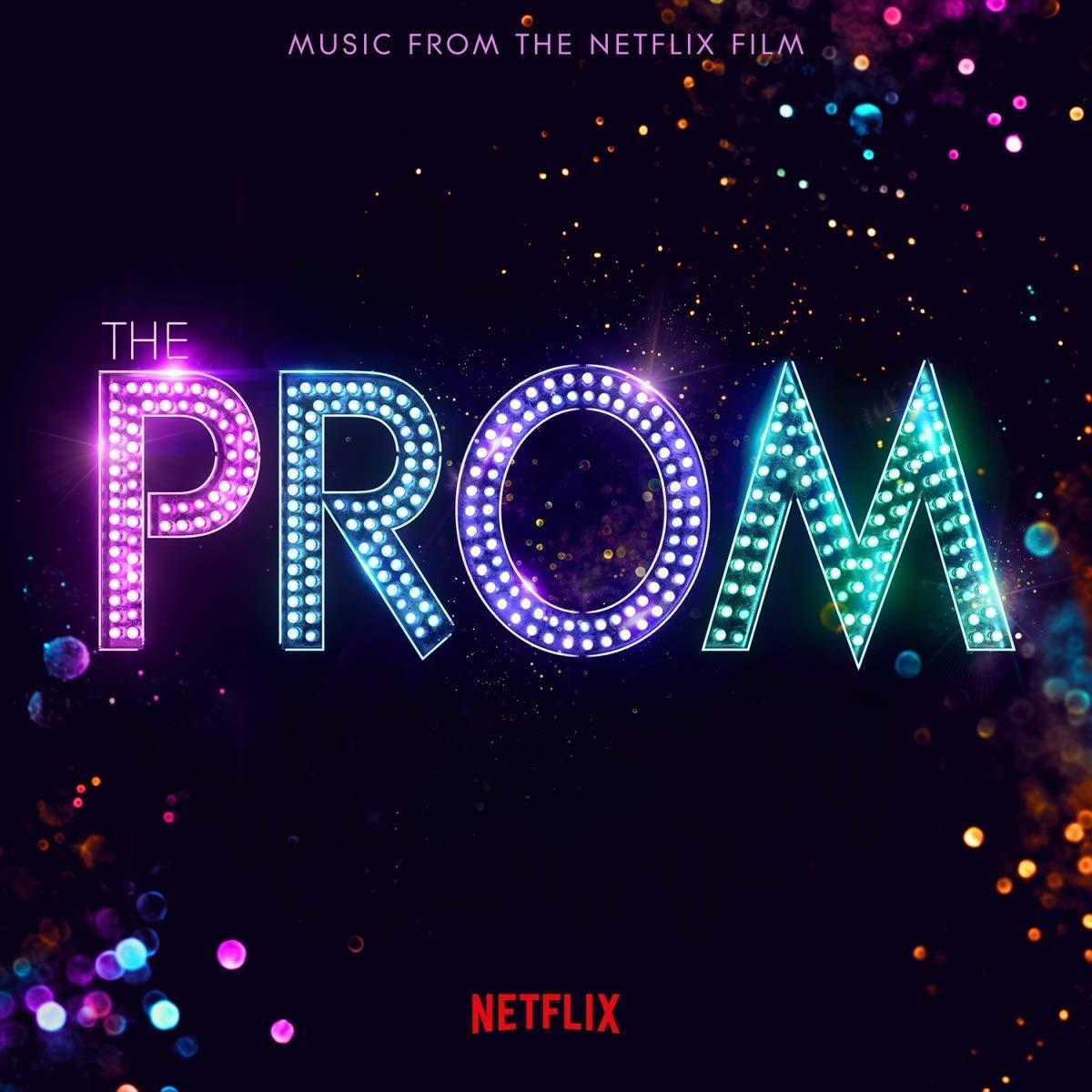 A 'PROM' szó megvilágított betűkkel, sötét háttérrel.