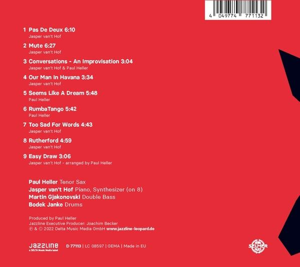 Jasper Van 't/paul Heller Group Hof - Conversations  - (CD)