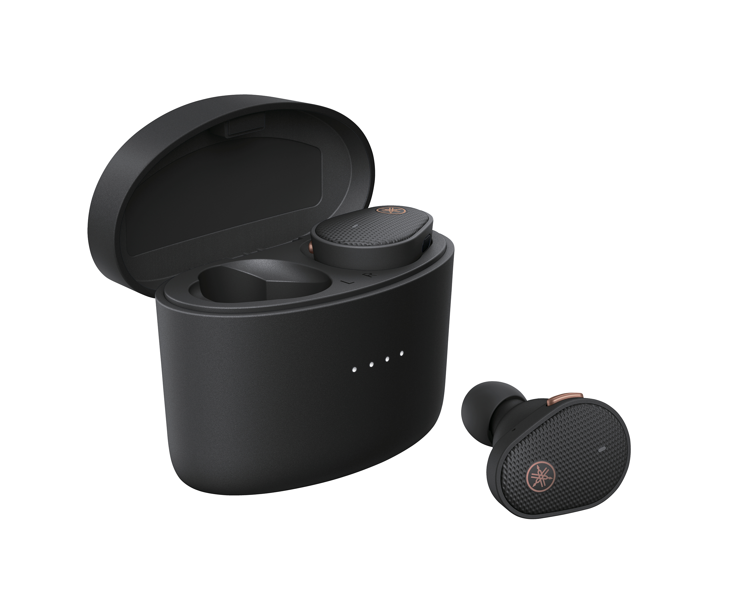 True Kopfhörer Bluetooth Schwarz Wireless, TW-E5B YAMAHA In-ear