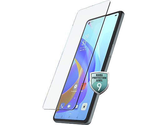 HAMA Premium Crystal Glass - Schutzglas (Passend für Modell: Oppo A77 5G)