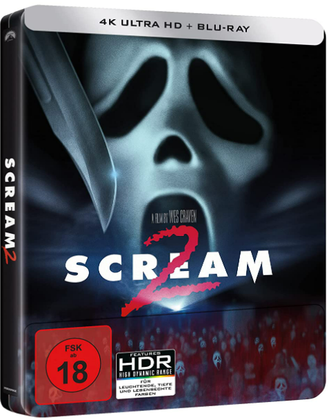 Scream 2 Limited Steelbook Edition [4K Ultra HD Blu-ray]