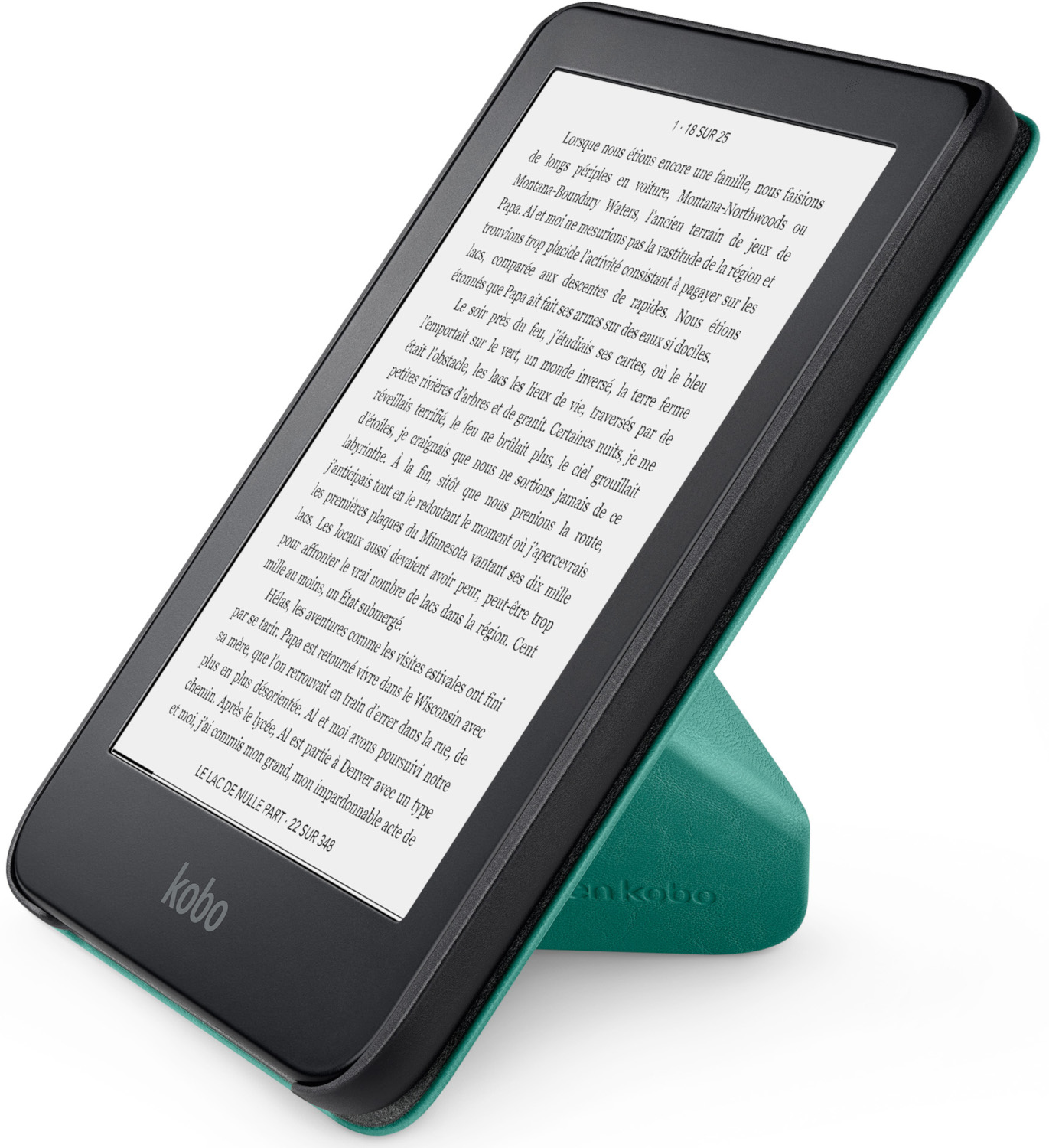 KOBO Cover pour eBook Sleepcover Clara 2E See Green (N506-AC-GG-E-PU)