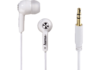 HAMA Basic sztereó fülhallgató, 3,5mm jack, fehér (184004)