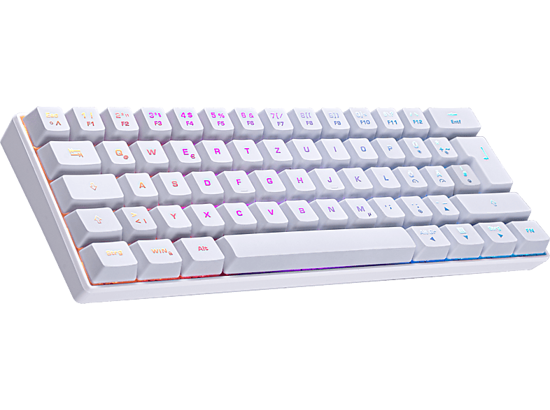 Thumbnail - ISY IGK-5000-WT Mini Size, Gaming Tastatur , Mechanisch, Sonstiges, kabelgebunden, Weiß
