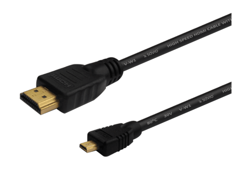 SAVIO micro HDMI HDMI v1.4 sszek t k bel 2 m ter CL 40