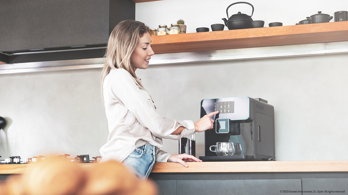 Cafetera superautomática - Cecotec Power Matic-ccino 9000 Serie Nera, 19bar, 1500W, 1.7L, Molinillo integ, Negra